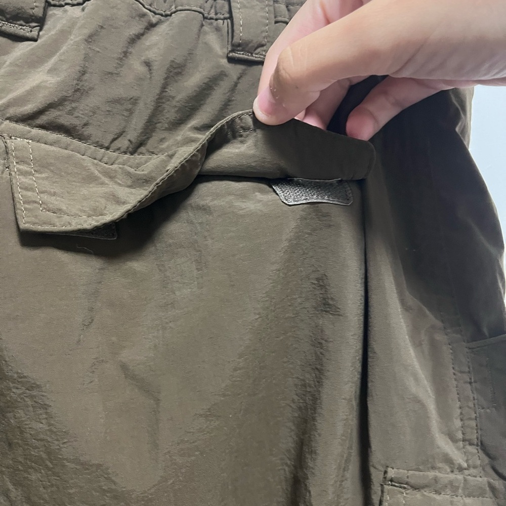 REI Hiking Shorts Brown Lightweight Nylon Cargo Gorpcore Men’s Size Large - Picture 6 of 7